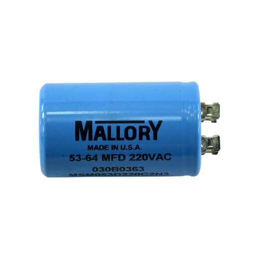 Motor Capacitor, 53uF-64uF, 220V