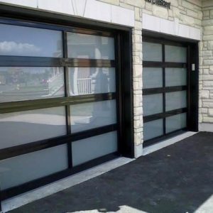 Full View Aluminum Glass Garage Doors