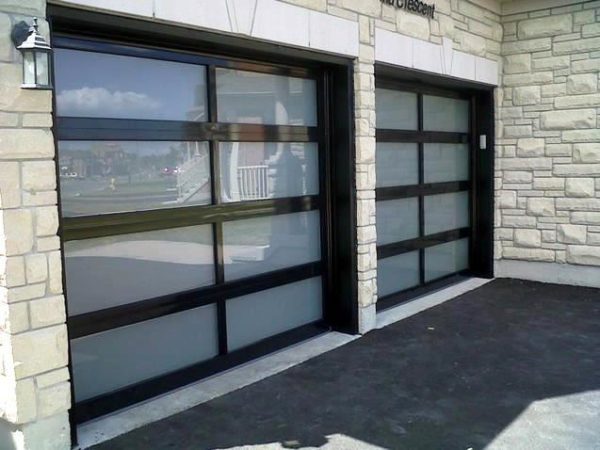 Full View Aluminum Glass Garage Doors