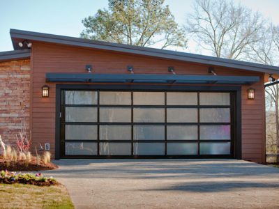 Full View Aluminum Glass Garage Doors