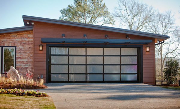 Full View Aluminum Glass Garage Doors