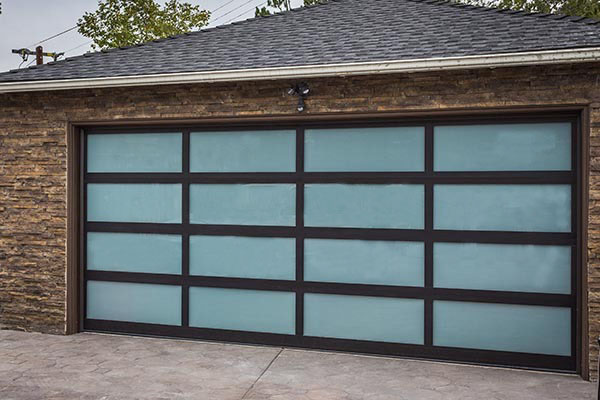 Full View Aluminum Glass Garage Doors