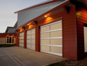 Full View Aluminum Glass Garage Doors