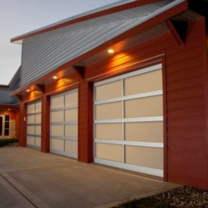 Full View Aluminum Glass Garage Doors