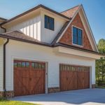 Fiberglass Overlay Carriage House Garage Door