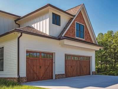 Fiberglass Overlay Carriage House Garage Door