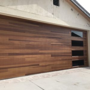 Planks Garage Door
