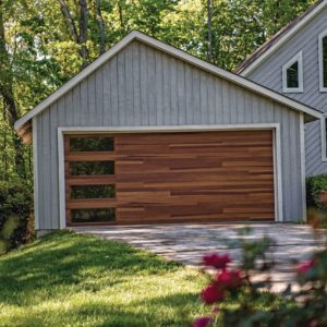 Planks Garage Door