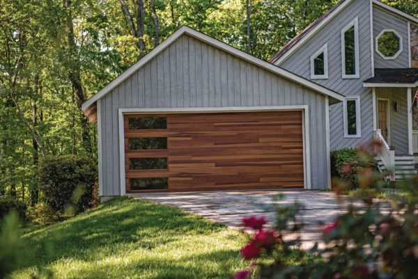 Planks Garage Door