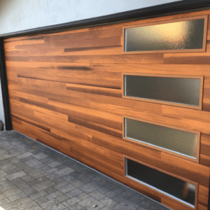 Planks Garage Door