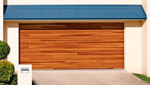 Planks Garage Door