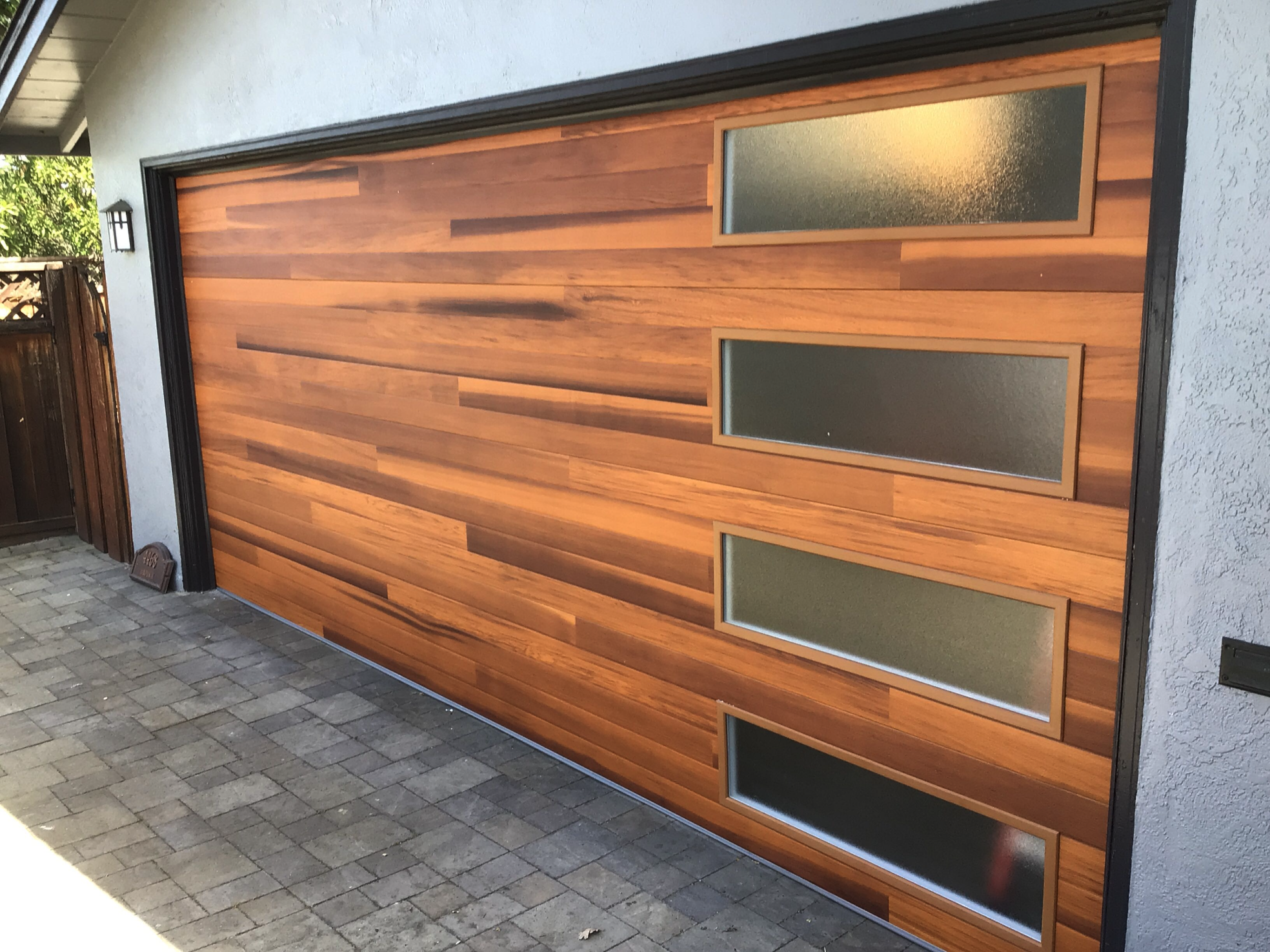 Planks Garage Door