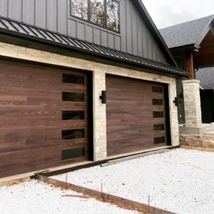 Planks Garage Door