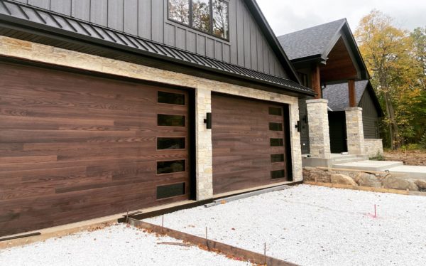 Planks Garage Door