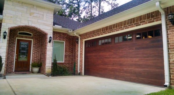 Planks Garage Door