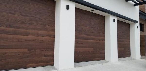 Planks Garage Door