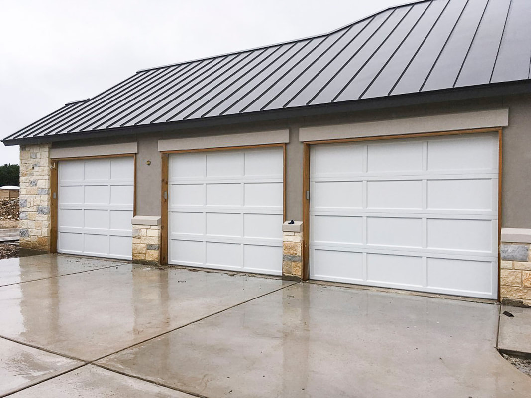 Recessed Panel Garage Doors