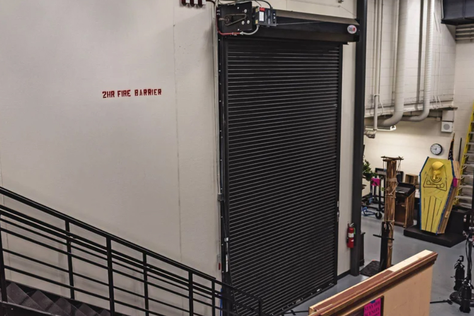 rolling fire door