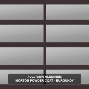 Full-View-Aluminum-Morton-Powder-Coat-Burgundy