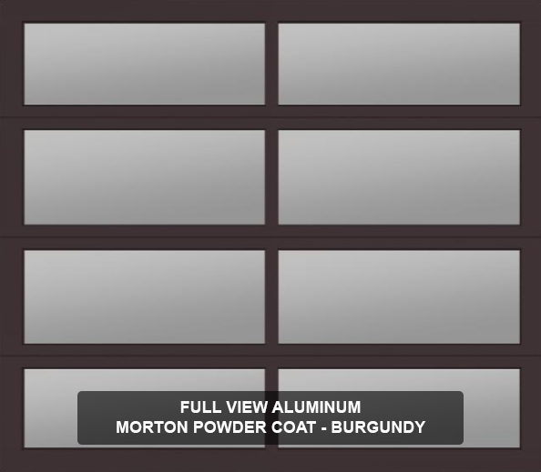 Full-View-Aluminum-Morton-Powder-Coat-Burgundy