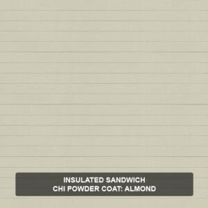 Insulated-Sandwich-CHI-Powder-Coat-Almond