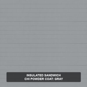 Insulated-Sandwich-CHI-Powder-Coat-Gray