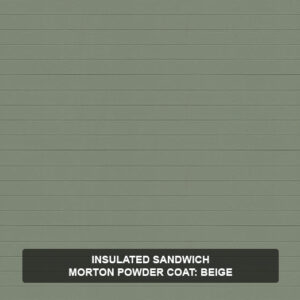 Insulated-Sandwich-Morton-Powder-Coat-Beige