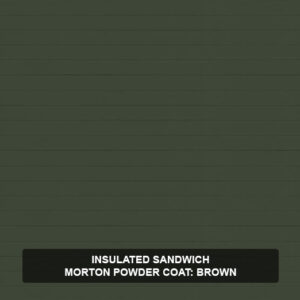Insulated-Sandwich-Morton-Powder-Coat-Brown