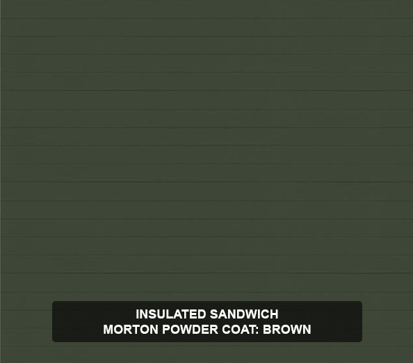 Insulated-Sandwich-Morton-Powder-Coat-Brown