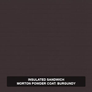 Insulated-Sandwich-Morton-Powder-Coat-Burgundy