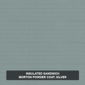Insulated-Sandwich-Morton-Powder-Coat-Silver