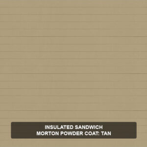 Insulated-Sandwich-Morton-Powder-Coat-Tan