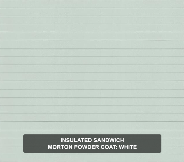 Insulated-Sandwich-Morton-Powder-Coat-White