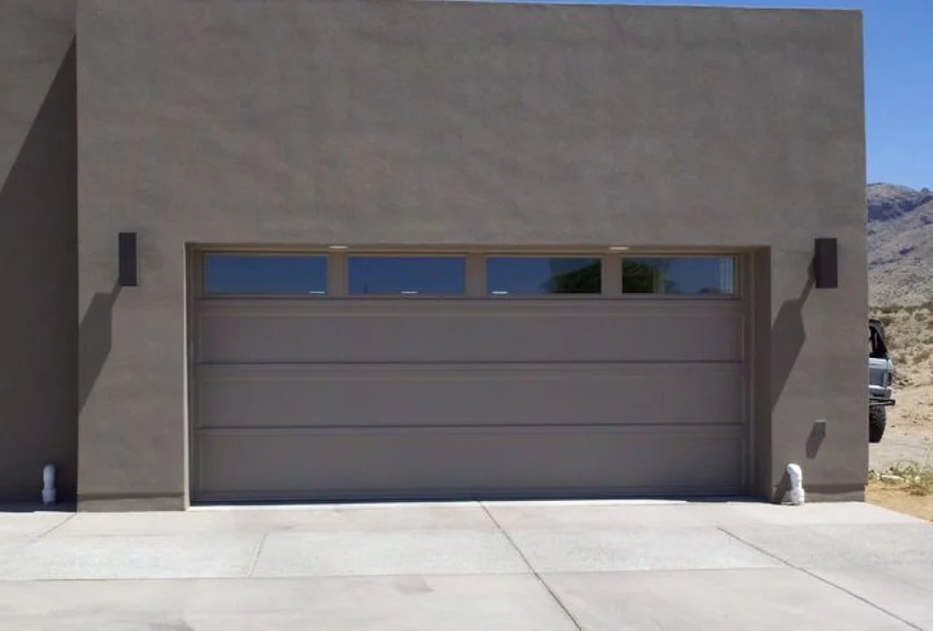 Recessed Panel Garage Door - Flush Panel Style