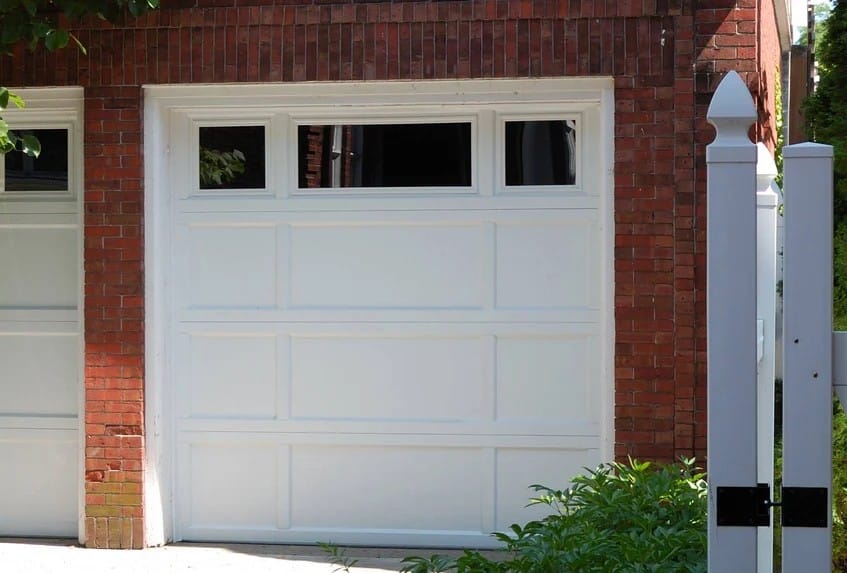 Recessed Panel Garage Door - Combo Panel Style
