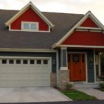 Recessed Panel Garage Door - Short Panel Style