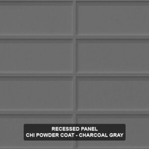 Recessed-Panel-CHI-Powder-Charcoal-Gray