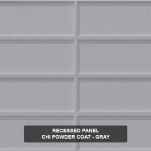 Recessed-Panel-CHI-Powder-Coat-Gray