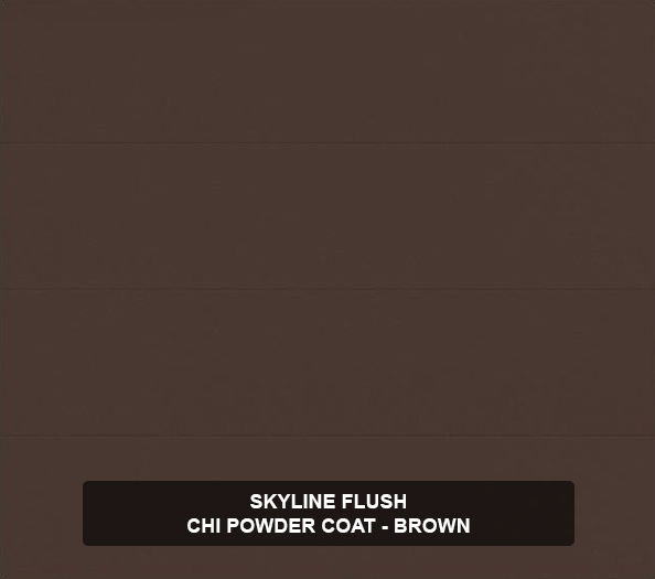 Skyline-Flush-CHI-Powder-Coat-Brown