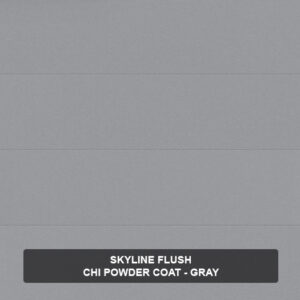 Skyline-Flush-CHI-Powder-Coat-Gray