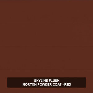Skyline-Flush-Morton-Powder-Coat-Red