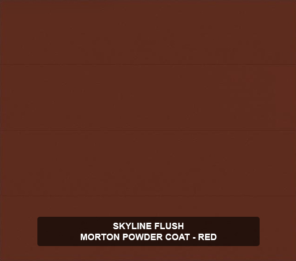 Skyline-Flush-Morton-Powder-Coat-Red