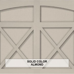 Solid-Steel Overlay Carriage House Almond Color
