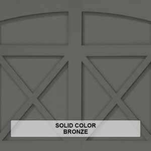Solid-Steel Overlay Carriage House Bronze Color