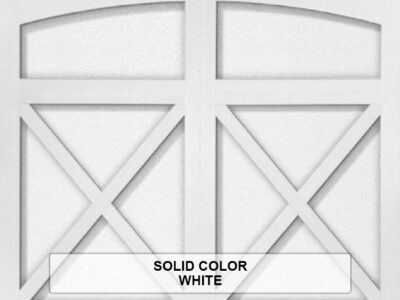 Solid-Steel Overlay White Color