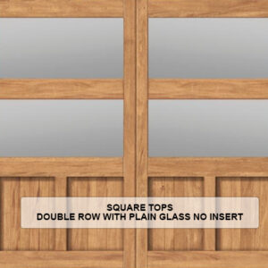Wood-Overlay-Square-Tops-Double-Row-With-Plain-Glass-No-Insert