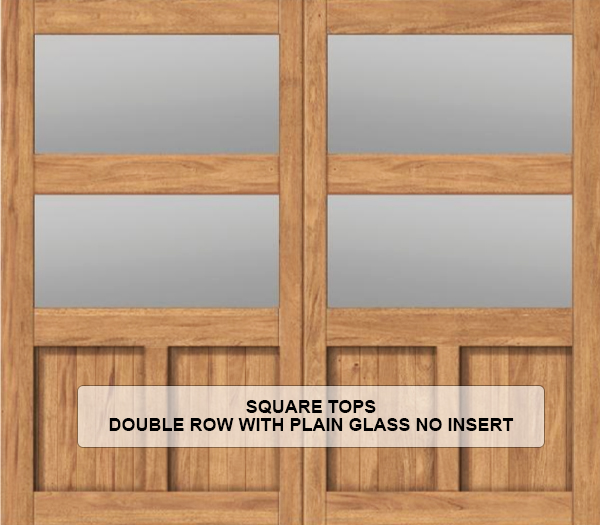 Wood-Overlay-Square-Tops-Double-Row-With-Plain-Glass-No-Insert