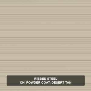 ribbed-steel-chi-powder-coat-desert-tan