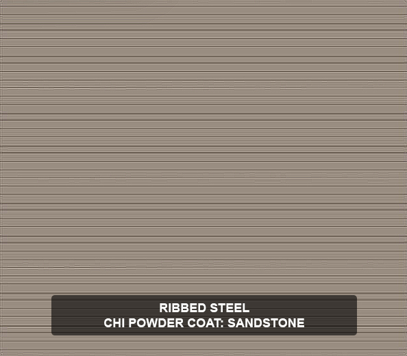 ribbed-steel-chi-powder-coat-sandstone