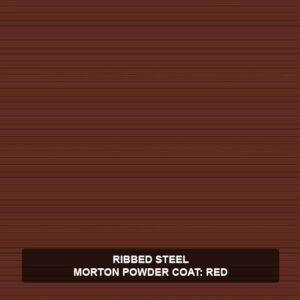 ribbed-steel-morton-powder-coat-red